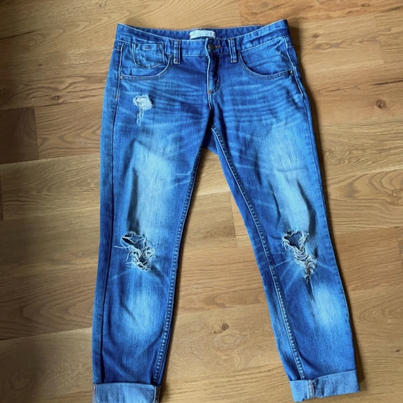 Free People Denim - Free People Denim Distressed Jeans